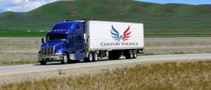 century-finance-blue-truck